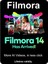 Filmora 14 Video Editor (Windows) - 1 PC Ömür Boyu Dijtal Kod 1