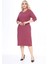 Çift Cepli Kışlık Büyük Beden Elbise 32D-2479 1