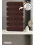 6'lı Kahverengi El Havlusu - 50x90 Cm, 225 Gr, %100 Pamuk, Spa Ve Otel Havlusu, Günlük Kullanıma Uygun 1