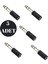 5 Adet 3.5 mm 6.3 mm Jack Çevirici Piyano Için Kulaklık Çevirici 1