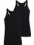 Tender Cotton 2'li Sporcu Siyah Atlet 9676 1