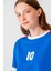 Italy 10 Lightweight Crop T-Shirt - Mavi 2