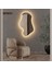 Organik Formlu LED Banyo Aynası – Asimetrik Duvar Tipi Işıklı Ayna (AYP181-L) 3