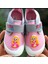 Cırtlı Kız Çocuk Panduf Cici Kız Baskılı Kaydırmaz Taban Kreş Ev Okul Ayakkabısı 2