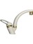 Beyaz Gold Lüx Lavabo Bataryası Musluğu Çeşmesi Oynar Başlıklı 2