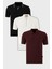 Pamuklu Regular Fit 3'lü Paket Polo Yaka T Shirt Erkek Polo Yaka T Shirt 59029641527S3 1