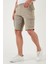 Streç Pamuklu Regular Fit Normal Bel Kargo Cepli Şort Erkek Şort 4510S79MILAN 4