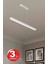 Lineer Sıcak Beyaz Işık 4000K 150CM Beyaz Kasa Ledli Sarkıt Modern Led, Salon, Mutfak, Masa Üstü Avize 6