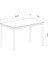 Elegance Yemek Masası Beyaz 120X70 4