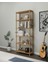 Rosa 6 Raflı Kitaplık – MDF Lam Gövde, Ahşap Ayaklı – 174x80x30 cm | Modern ve Minimalist Raflı Kitaplık 1