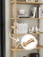 Rosa 6 Raflı Kitaplık – MDF Lam Gövde, Ahşap Ayaklı – 174x80x30 cm | Modern ve Minimalist Raflı Kitaplık 6