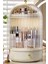 Döner Standlı, Çekmeceli ve Raflı Makyaj ve Kozmetik Düzenleyici 6