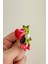 Kırmızı Kalp Tutan Kurbağa Broş (5cm) 1