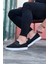 Litae TREND061 Siyah Triko Babet Erkek Casual Ayakkabı 2