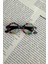 Akrilik Vintage Yuvarlak Çerçeve Gözlük Broş (6cm) 4