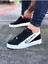 Litae TREND027 Siyah Beyaz No Limit Erkek Casual Ayakkabı 1