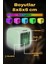 Renkli Rgb LED Dijital Saat, Sıcaklık ve Tarih Gösterge, Dekoratif Tasarım 3