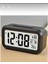 Dijital LCD Masaüstü Çalar Saat, Pilli, Işıklı, Alarm, Siyah, Kullanışlı, Şık Tasarım 3
