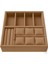 Açık Kahve Çekmece Içi Düzenleyici, Saat, Küpe, Kolye, Gözlük Için Ideal Organizer 1