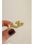 Altın Rengi Taş Detay Sevimli Sincap Broş (4cm) 2
