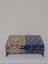 Mavi Ahşap Dekoratif Takı ve Aksesuar Kutusu 29X18,5X7,5 cm 1