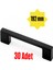 Nazan Siyah Mobilya Dolap Çekmece Kulpu 192MM 1pkt (30ADET ) 1