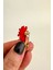Altın Rengi Yaprak Detay Taşlı Ay Çiçeği Broş (3cm) 2