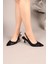 Amora Pul-Boncuk Stiletto Siyah 6