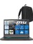 Msı Thın 15 I7-13620H 16GB Ddr4 512GB SSD 4GB/RTX3050/45W 15.6" IPS Fhd 144Hz Freedos Taşınabilir Oyuncu Bilgisayarı 3057XTRF01 + ZettaÇanta 1