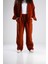 Kadife Bordo Oversize Takım 2