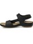 166965.Z5FX Siyah Kadın Düz Sandalet 3