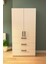 Çok Amaçlı Kiler Mutfak Yüklük Dolabı 3 Çekmeceli Atlantik Çam KDC-180X86X45 2
