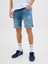 Jack Jones Erkek Likralı Kot Şort 12269608 3