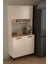 Kahve Köşesi Çok Amaçlı Dolap Mutfak Dolabı 195X90X40 2