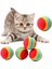 Sünger Kedi Köpek Çiğneme ve Oyun Topu 4 Adet 1