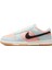 Dunk Low Leather Unisex Sneaker Hakiki Deri Mavi Pembe Spor Ayakkabı 1