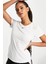 Dri Fit Training One Slim Tshirt White Kadın Antreman Tişörtü Beyaz 1
