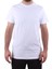 2300 Beyaz Günlük Pamuklu Basıc Bisiklet Yaka Erkek Tişört 2
