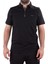 Twister 2298 Siyah Günlük Kısa Kol Normal Kesim Pamuklu Fermuarlı Polo Yaka Erkek Tişört 2
