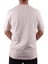 2323 Bej Günlük Pamuklu Baskılı Bisiklet Yaka Erkek Tişört 4