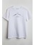 Karanlıktaki Adam Baskılı Unisex T-Shirt Beyaz 1