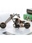 El Yapımı Motosiklet Figürler Modeli Retro Vintage Ev-Ofis Dekoratif Metal Süs Büyük Boy 1