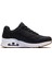 Uno-Stand On Air Memory Foam Womens Sneaker Black Hafızalı Taban Kadın Günlük Spor Ayakkabı Siyah 2
