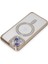 Iphone 15 Kılıf Joke Simli Magneticsafe Kılıf - Gold Drstr 2