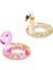 Simli Flamingo Çocuk Şekilli Simit 61 Cm, Eğlenceli ve Renkli Tasarım 1
