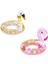 Simli Flamingo Çocuk Şekilli Simit 61 Cm, Eğlenceli ve Renkli Tasarım 5