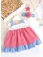 Bandanalı Askılı Yazlık Kız Bebek Elbise Set 1