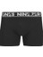 Jacnıne.zero Solıd Trunks 3 Pack Antrasit 2