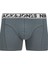 Jacnıne.zero Solıd Trunks 3 Pack Antrasit 5