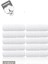 10'lu Greek El Havlusu - 50x90 Cm, 225gr, %100 Pamuk, Spa Ve Otel Havlusu 2